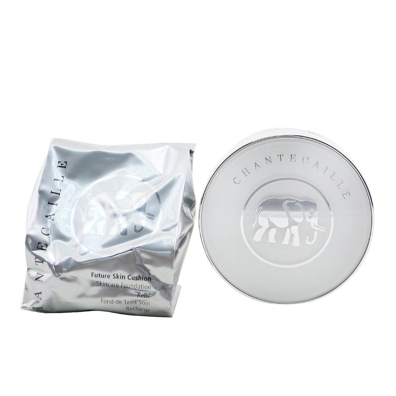 chantecaille future skin cushion skincare foundation with extra refill