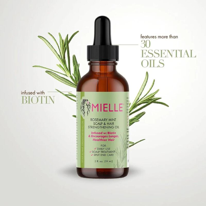mielle organics mielle rosemary mint scalp and hair strengthening oil