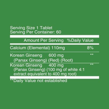 faces korean ginseng tabs