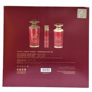Lattafa Mayar Cherry Hairmist Gift Set faces lattafa mayar cherry hairmist gift set