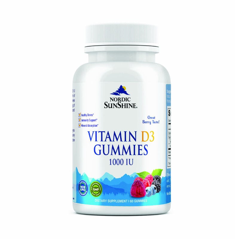 nordic sunshine vitamin d3 1000 iu gummies