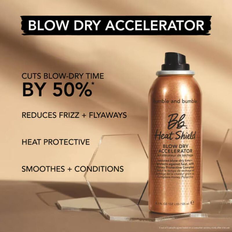 bumble and bumble heat shield blow dry accelerator
