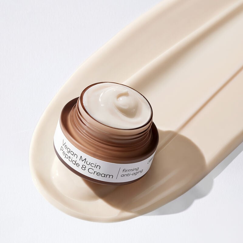 the face shop alltimate vegan mucin peptide 8 cream