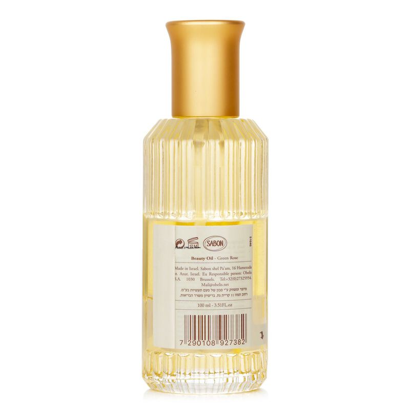 sabon green rose beauty oil
