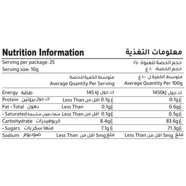 faces nutrition manuka honey 263  mgo