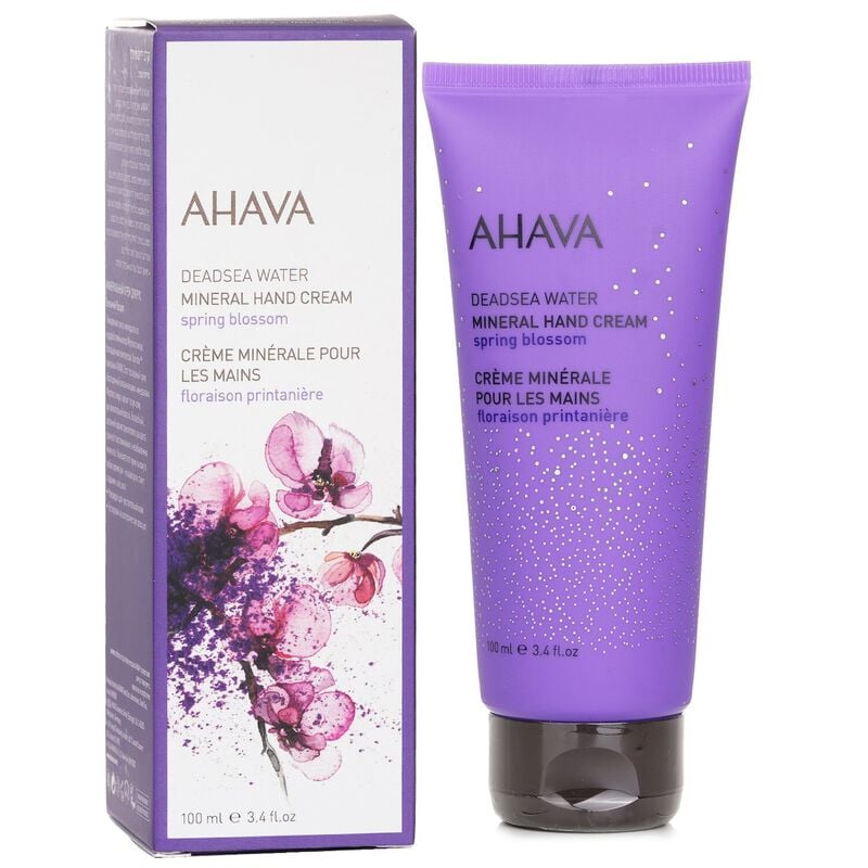 ahava deadsea water mineral hand cream  spring blossom