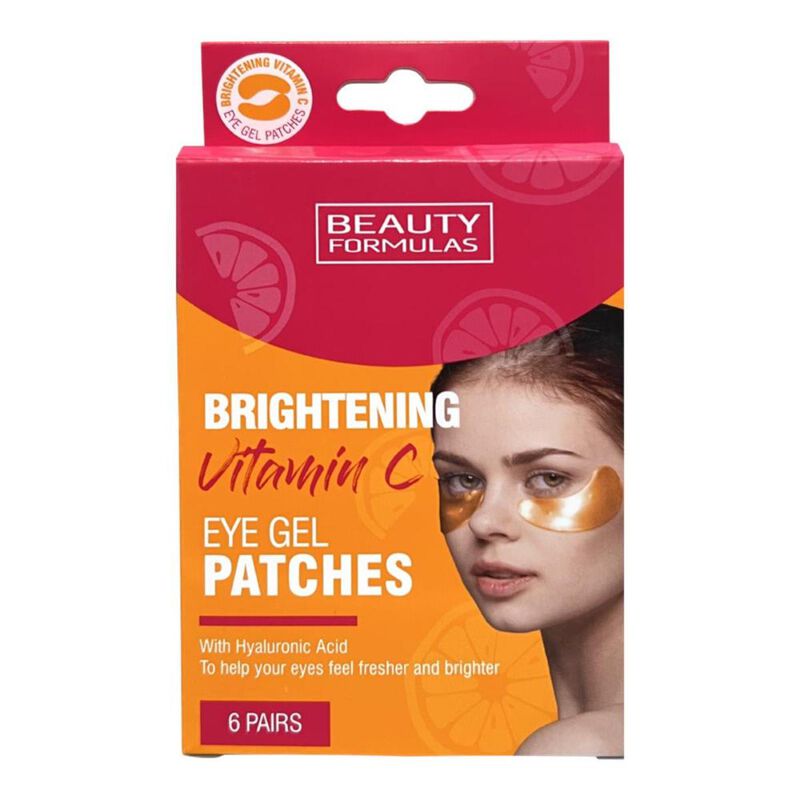 beauty formulas brightening vitamin c eye gel patches