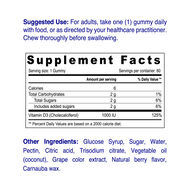 Vitamin D3 1000 IU Gummies faces vitamin d3 1000 iu gummies