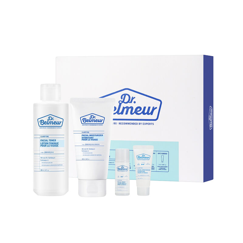 dr. belmeur clarifying skincare set