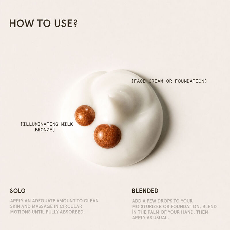 pelcare illuminating milk bronze