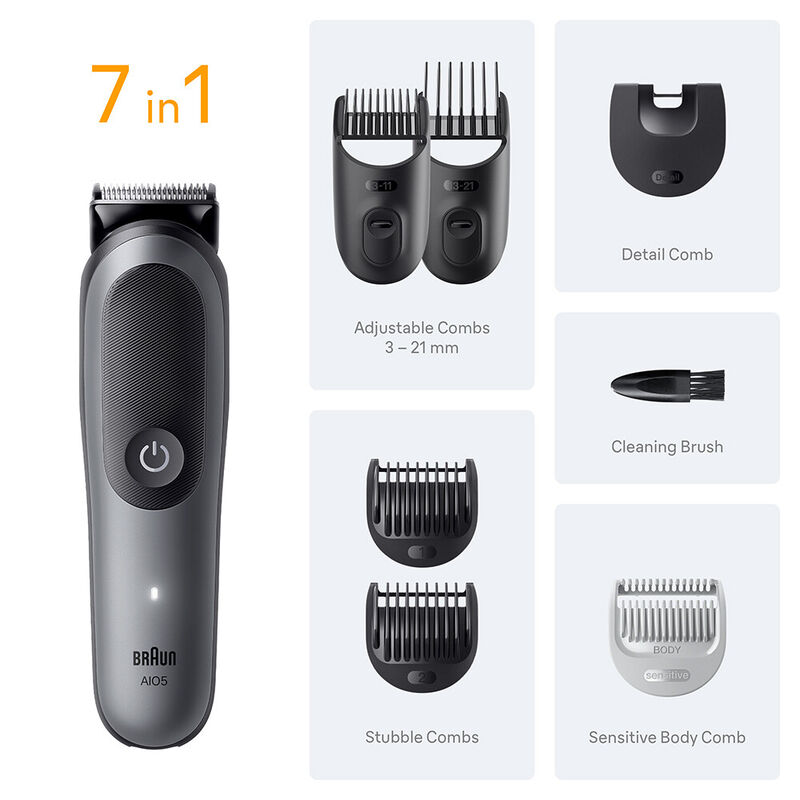 braun allinone grooming kit 7in1  aio 5520