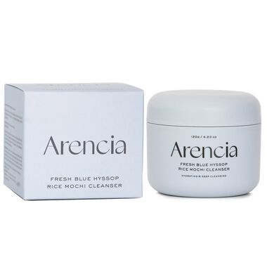 faces blue hyssop rice mochi cleanser