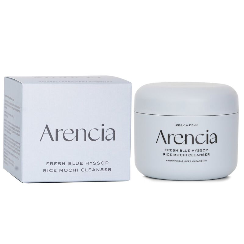 arencia blue hyssop rice mochi cleanser