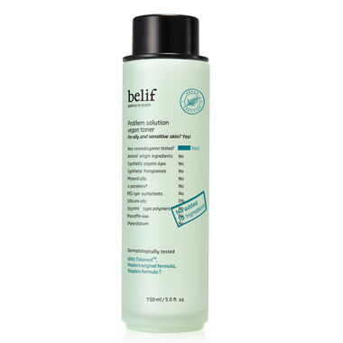 faces belif problem solution vegan toner