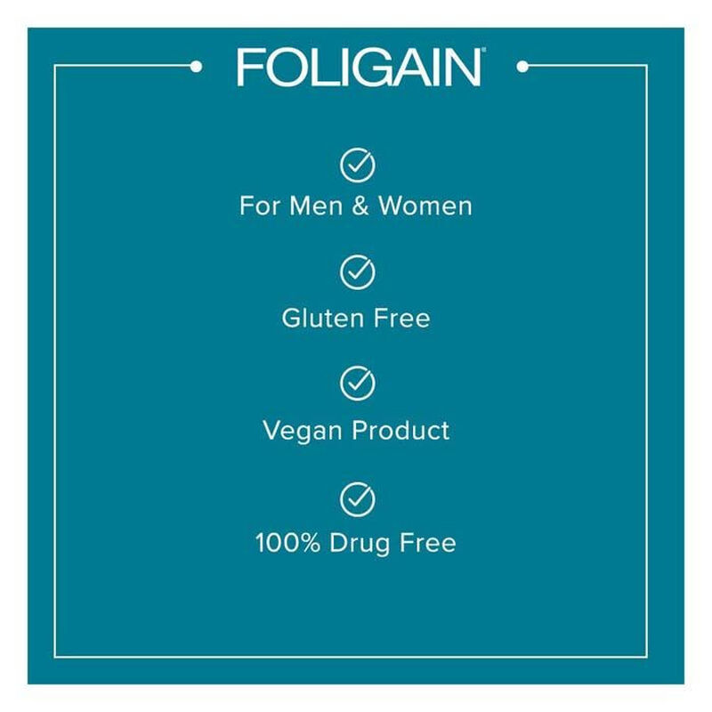 foligain stimulating supplement for thinning hair men & women