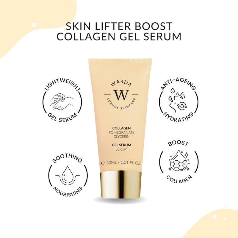 erthskin london skin lifter boost collagen gel serum 30ml