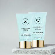 2 x SKIN HYDRATION BOOST HYALURONIC ACID MOISTURISER 50ml faces 2 x skin hydration boost hyaluronic acid moisturiser 50ml