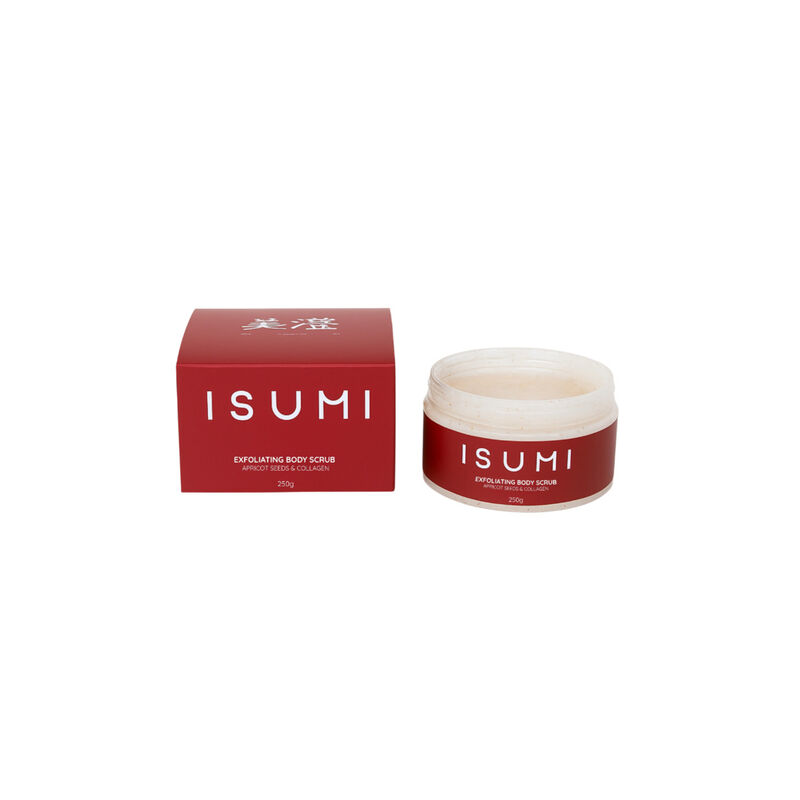 isumi exfoliating body scrub