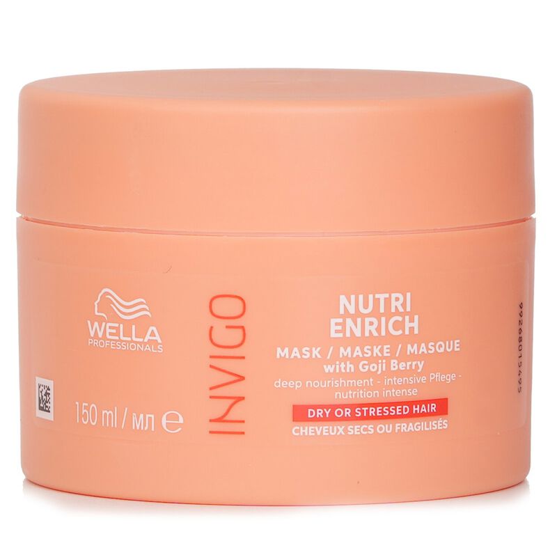 wella professionals invigo nutri enrich mask with goji berry dry or stressed hair