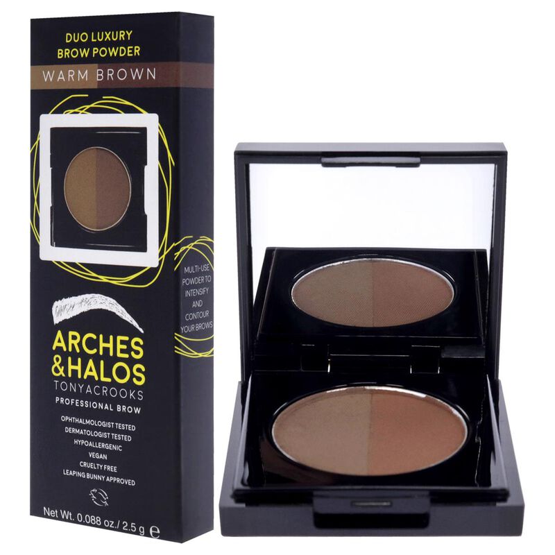 arches and halos duo luxury brow powder