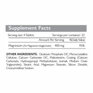 faces magnesium 400mg  stress relief  sleep  muscle recovery   nerve support