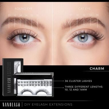 DIY Eyelash Extensions Starter Kit Charm faces diy eyelash extensions starter kit charm