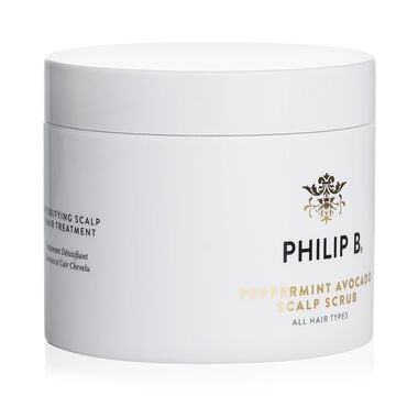 faces peppermint avocado scalp scrub
