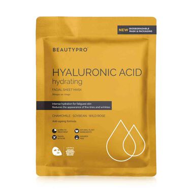 faces hyaluronic acid gold foil mask