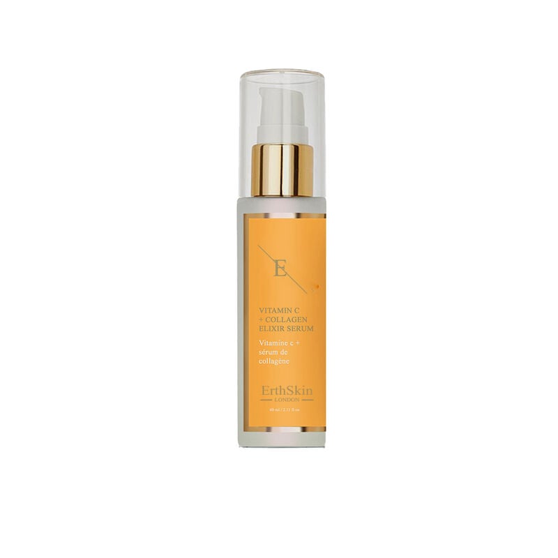 erthskin london vitamin c + collagen elixir serum 60ml