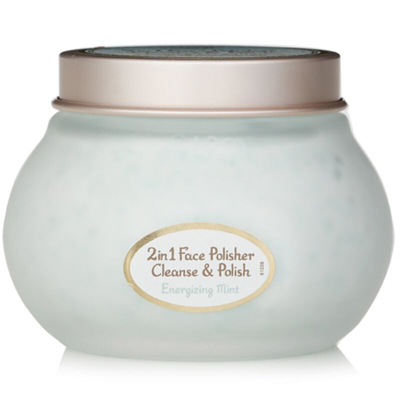sabon 2 in 1 face polisher energizing mint face polisher