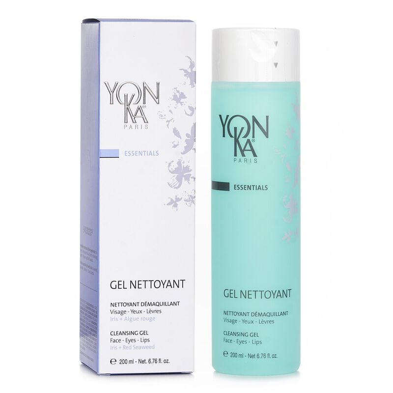 yonka essentials cleansing gel with iris