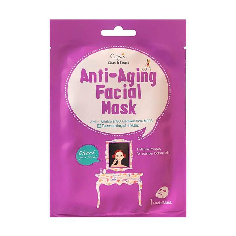 cettua clean & simple antiaging facial mask