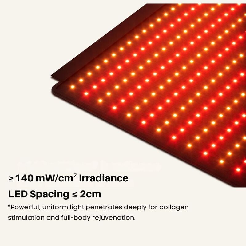 jovs red light therapy full body sleeping mat