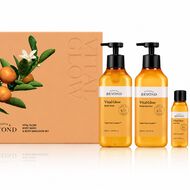 faces vital glow body wash   body emulsion set