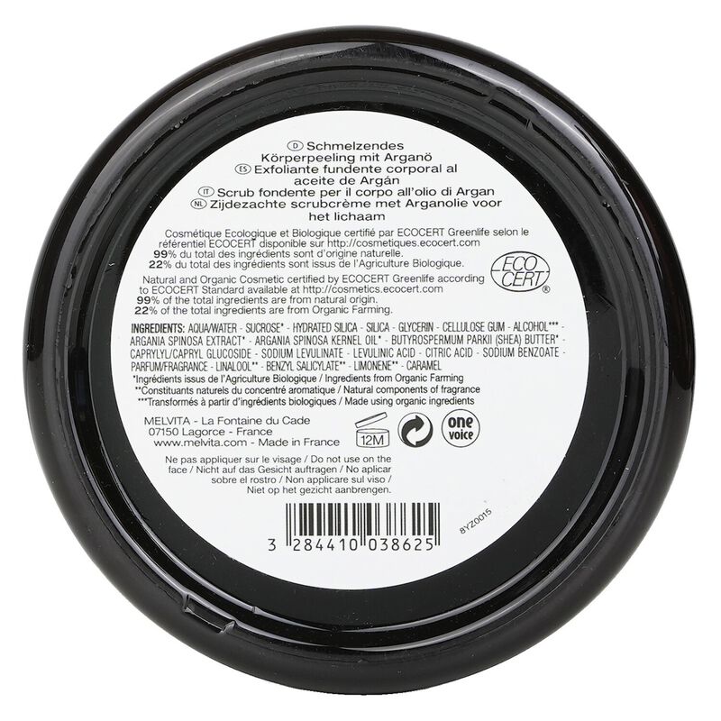 ميلفيتا منظف فرك للجسم ذواب بزيت الأركان