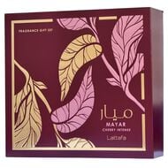 Lattafa Mayar Cherry Hairmist Gift Set faces lattafa mayar cherry hairmist gift set