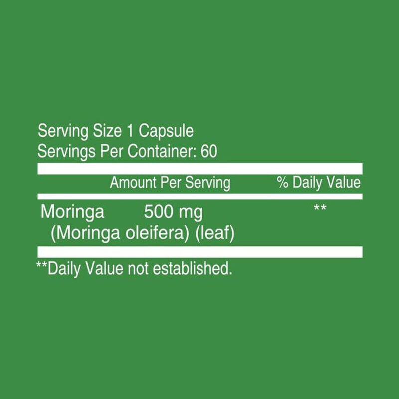 nutritionl moringa 500 mg caps