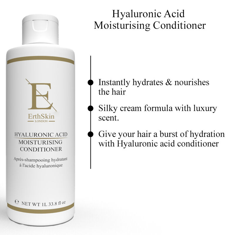 erthskin london hyaluronic acid moisturising conditioner 1l