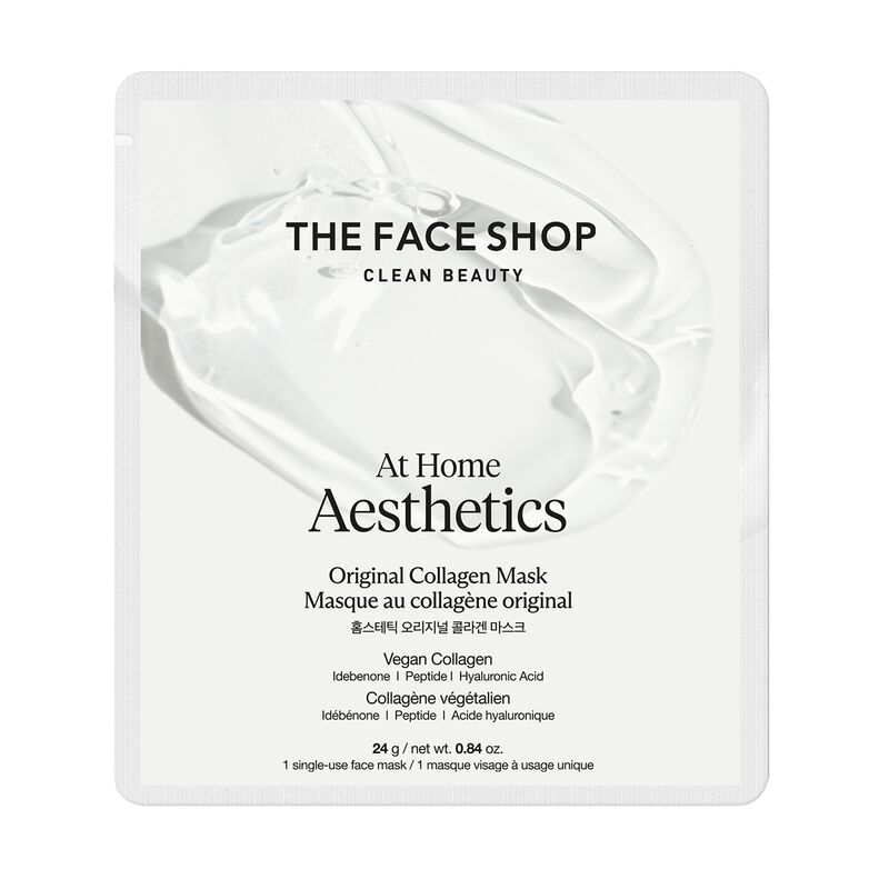 the face shop at home aesthetics original collagen mask