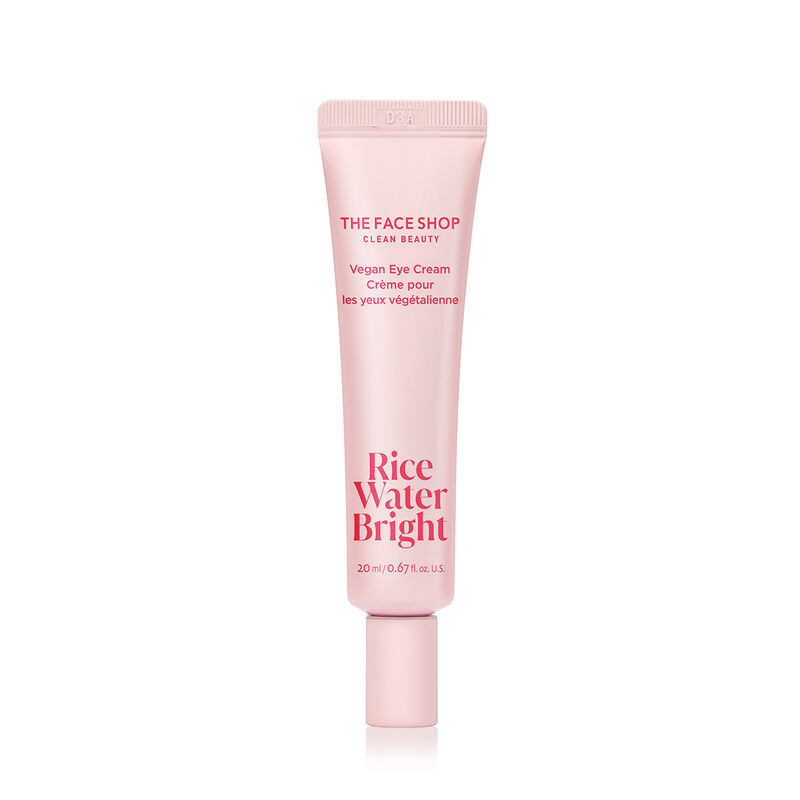 the face shop rice water bright vegan eye cream