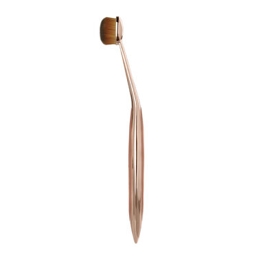 faces elite collection oval 3 brush  rose gold finish