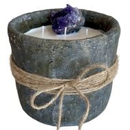 Giftset - Lavender Velvet and Rustic Candle faces giftset lavender velvet and rustic candle