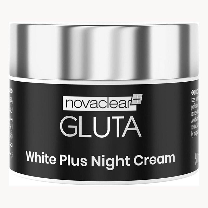novaclear gluta white plus night cream