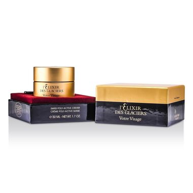 faces elixir des glaciers votre visage   swiss poly active cream