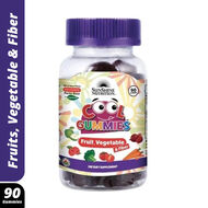Nutrition Cool Gummies Kids Fruit Vegetable & Fiber faces nutrition cool gummies kids fruit vegetable fiber