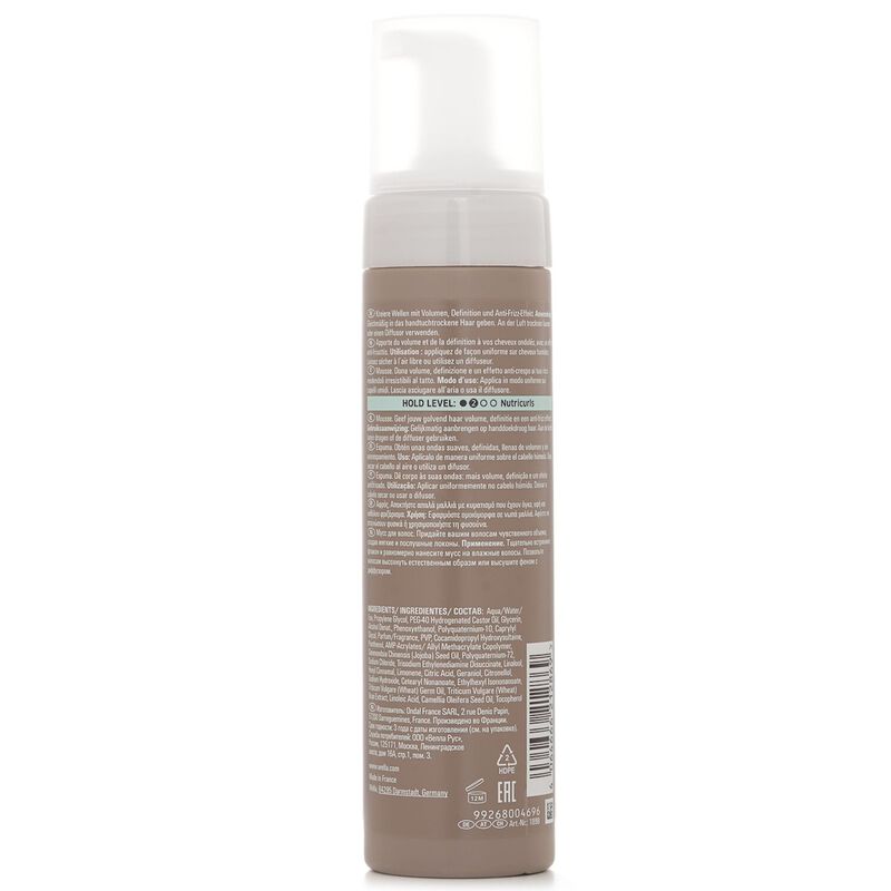 wella professionals nutricurls eimi soft twirl 72h anti frizz foam