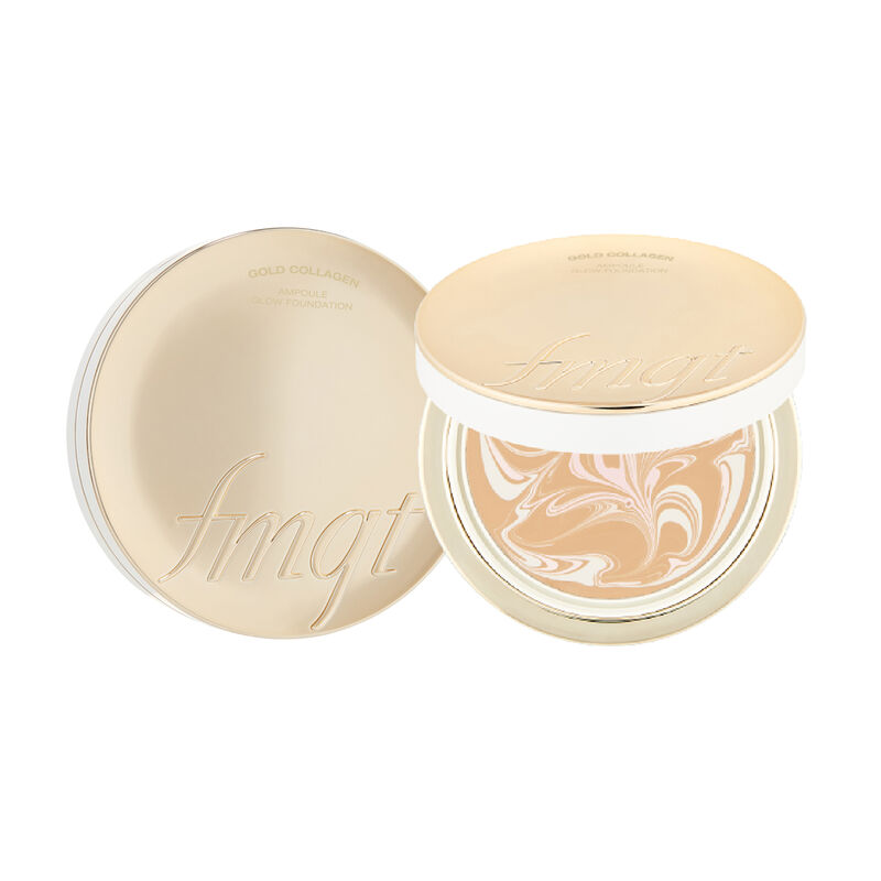 the face shop fmgt gold collagen ampoule glow foundation 203