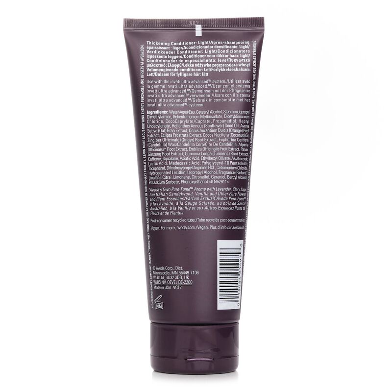 aveda invati ultra advanced thickening conditioner light