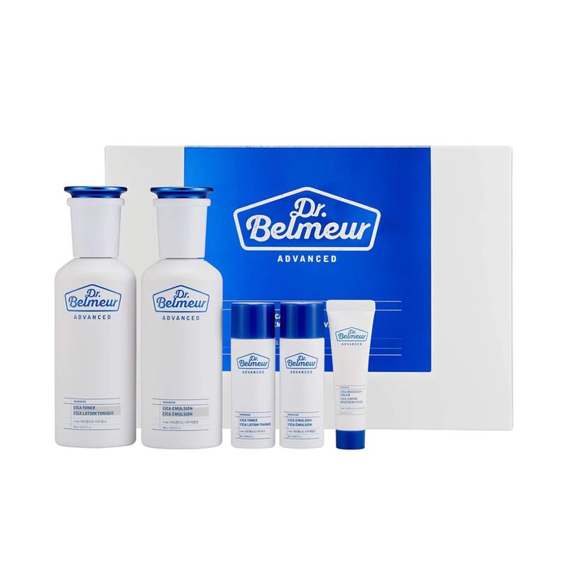 dr. belmeur advanced cica skincare set