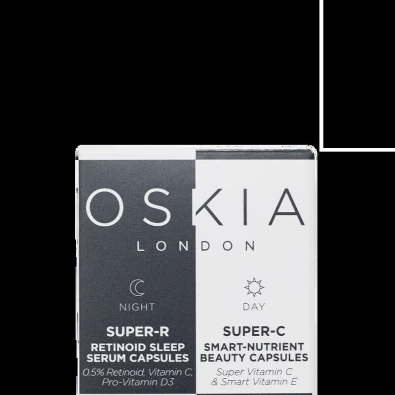 oskia اوسكيا superc x superr كبسولات duo حجم السفر